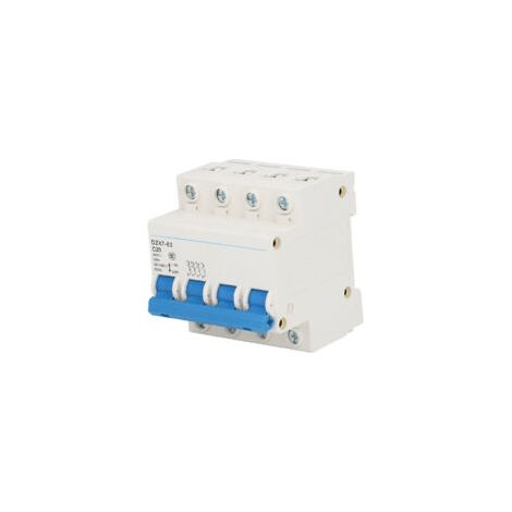 Disjoncteur Mini 4P MCB montage sur Rail DIN 6000A capacité de coupure 400V 20A pour la maison (1/5)