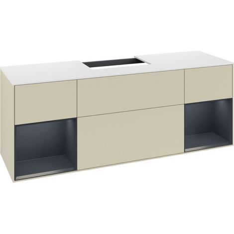 Villeroy & Boch F211HGHJ Meuble sous-lavabo Finion F21