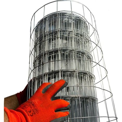 RETE RECINZIONI METALLICA ZINCATA ELETTROSALDATA 75x50 h100cm 25mt (1/3)