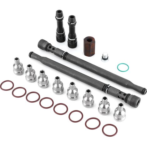 Kit de réparation de rampe d'huile haute pression, bouchon de rehausse W302908, adapté aux Ford E350/450 6.0L. (1/5)
