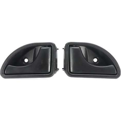 Türgriff innen vorne links/rechts, passend für Renault Kangoo (1997–2007) und Twingo (1997–2003), schwarz (1/3)