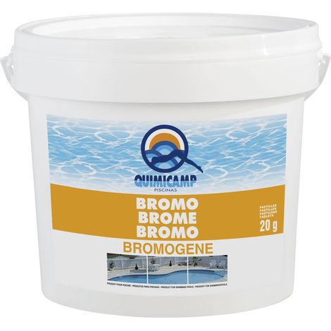 Bromogene Pastillas 20 g 5 kg – Bromo para piscinas y spas