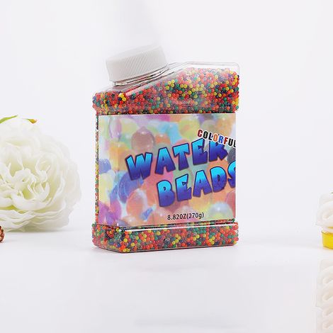 Perle d'eau,50000 Pièces Perles d'eau de Gel Colorées 270g Bille d'eau Biodégradable Non Toxique Billes d'eau Hydrogel Water Beads