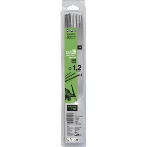 GYS - 108 BACCHETTE TIG INOX (316L) Ø1,2-330mm - Blister 0,33kg - 069527
