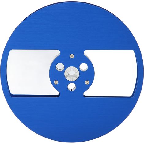 Bobine de Prise de Vide 7 Pouces en Alliage d'Aluminium à 2 Trou pour Machine TEAC, Pièce de Rechange pour Ruban (1/5)