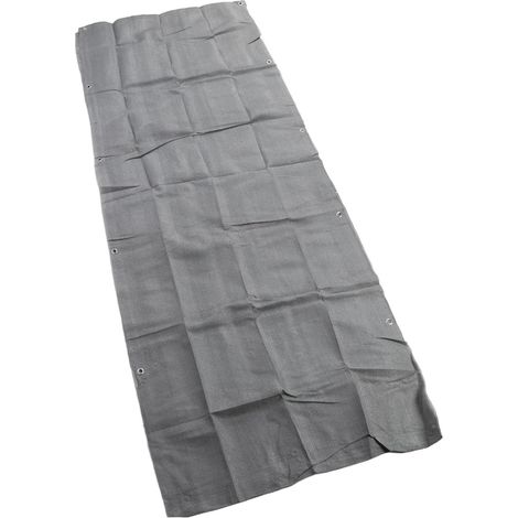 Brise-vue de balcon en PEHD avec protection UV, gris clair, idéal pour terrasse, patio, jardin ou piscine. (1/5)