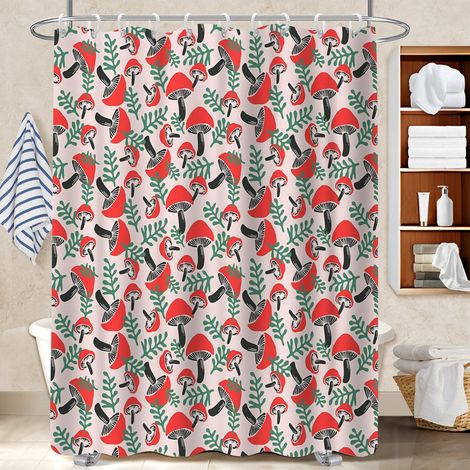 Rideau douche polyester 180x180 avec motif polyester pour salle de bain pour offrir à noël ou un anniversaire (1/5)