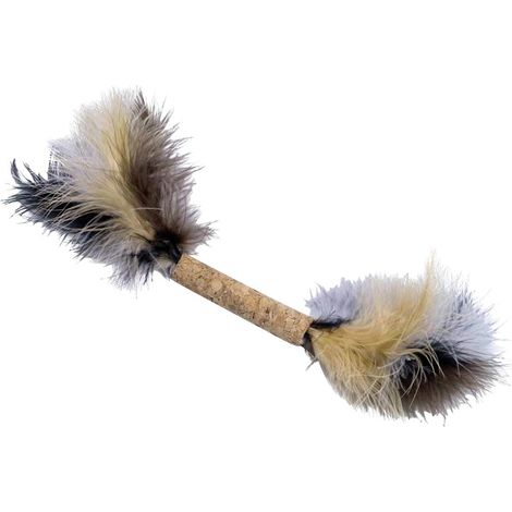 Nobby Korkstab mit Glocke 8 cm 26 cm Katzenspielzeug
