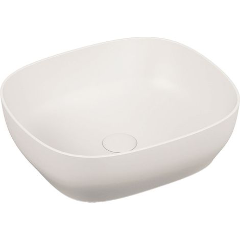 Lavabo da appoggio quadrato Outline square di Vitra sanitari in ceramica bianca 5994B403-0016 (1/3)