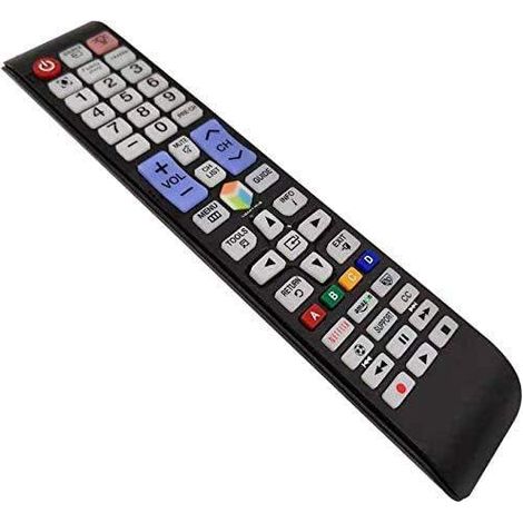 Télécommande Universelle pour TV Samsung, Compatible avec Tous Téléviseurs LED HDTV Smart Samsung, Boutons Amazon et Netflix, Rétroéclairée, Sans Configuration Requise (1/5)