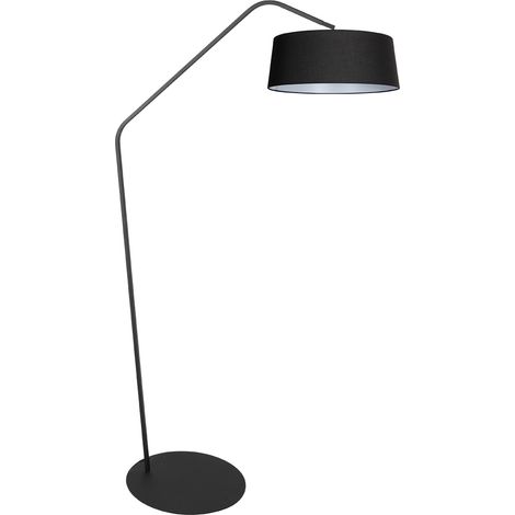Anne Lighting - lampadaire - ZigZag - noir - métal - lampe arquée (1/5)