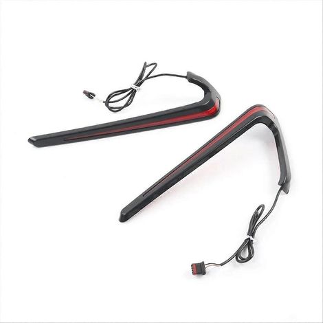 Luz LED Feux Tracer para alforjas traseras de motocicletas Harley (roja) (1/5)