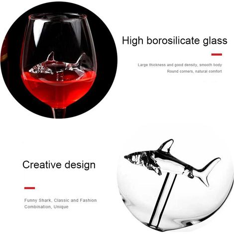 1 Goblet Verre,Double paroi,Borosilicate,Résistant température,Cocktail Vin Whisky,Fête Bar (1/5)