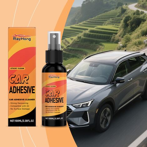 Klebstoffentferner für Fahrzeuge, Autoreiniger, entfernt Klebstoff rückstandsfrei, Mehrzweck-Klebstoffentferner – 100 ml -- DE (1/5)