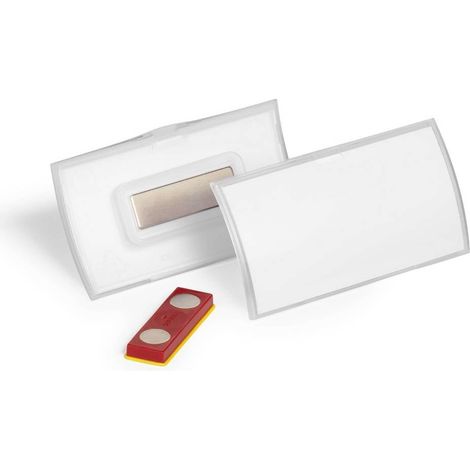 Durable 825919 Porte-badge CLICK FOLD (l x H) 75 mm x 40 mm aimant 10 pc(s) (1/4)