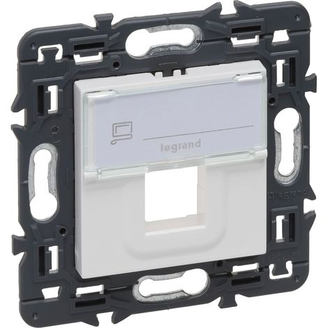 Adaptador VALENA NEXT 1xRJ45 keystone blanco LEGRAND 741277 (1/2)