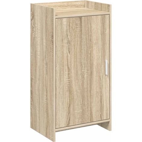 Armario Zapatero con puerta Roble Sonoma 48 x 36 x 92 cm vidaXL (1/5)