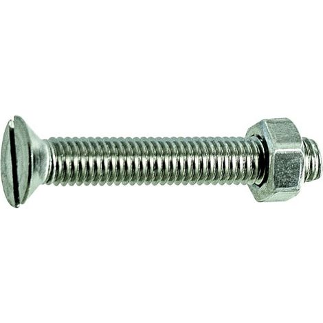 Boulon Inox A4 Tãªte Fraisã©e 4 X 30 Mm Sachet De 18 - Vynex