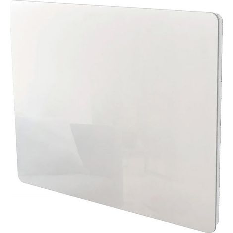 Radiateur électrique à inertie Deva 1000W WATTZ WZ1665 façade verre (1/4)