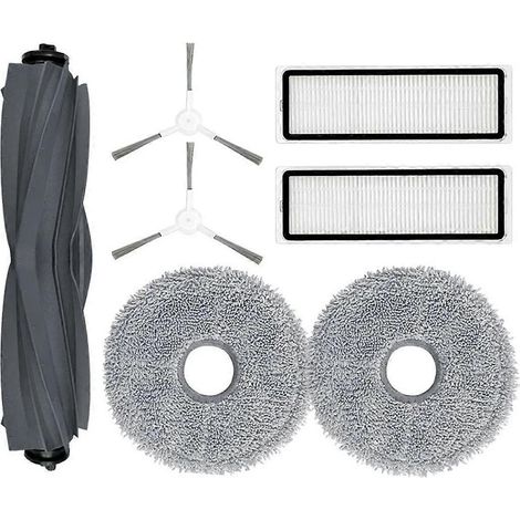 Accessoires de rechange pour balai à franges L10 Prime / L10S Pro Roller : brosse principale, filtre HEPA et lingette. (1/5)