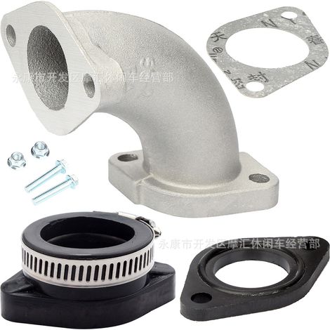 Compatible avec les adaptateurs de gorge de carburateur et de collecteur d'admission Lifan YX pour les modèles VM22, VM24, PE24, PE26 et PE28. (1/5)