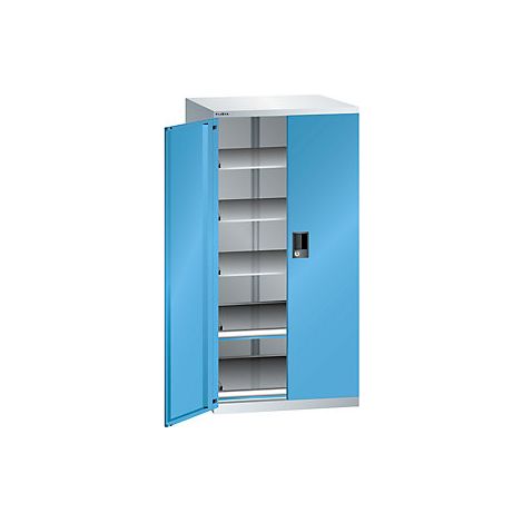 Cajonera con puertas batientes  altura 1450 mm  5 baldas 