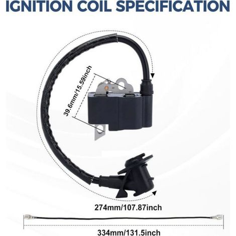 Bobine d'allumage haute tension compatible avec MS311 MS391 MS311Z MS391Z (1/4)