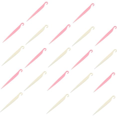 Lot de 20 spatules à pâtisserie en plastique (1/4)