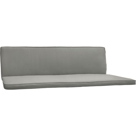 Hollywoodschaukelauflage 2er Set Loft HS, 180x50cm, Hellgrau