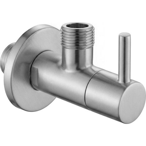 Rea Eckventil 1/2" X 3/8" Brush Nickel (1/5)