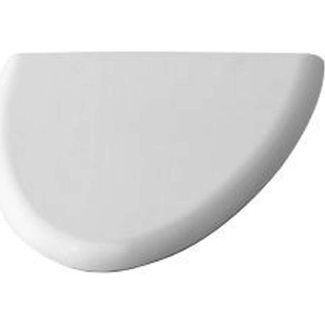 Couvercle d'urinoir FIZZ avec mécanisme d'abaissement blanc DURAVIT