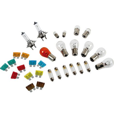 Kit lampade di ricambio 30 pz, alogena 2xH7 - 24V (1/3)