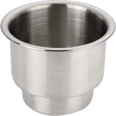 Porte-Gobelet - Acier Inoxydable 316 - 110 x 83 mm - Pour Bateau Camping-Car Marine Remorque - 1 Pièce (1/4)
