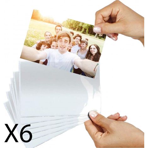 Lot de 6 cadres photos magnétique -10 x 15 cm - Sticker photo - Livraison gratuite (1/3)