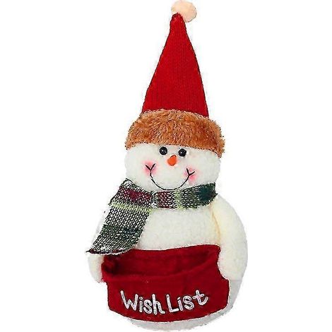 1 pièce Décorations de Noël Poupée de Noël Décorations de fête de Noël