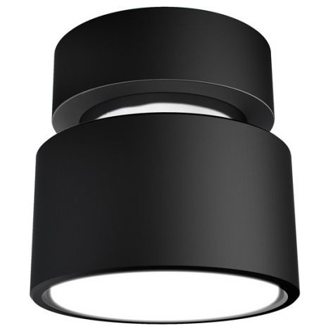 Plafoniera PIXIE da soffitto nero cromo 230V LED GX53 7W