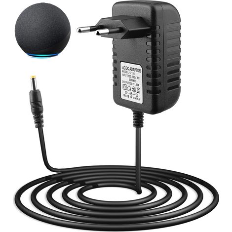 15W Alimentation pour 3ème 4ème 5ème Gen 12V 1.25A Chargeur Alimentation Adaptateur Secteur pour 5 1ère 2ème génération Spot, Câble Longueur 2M (1/5)