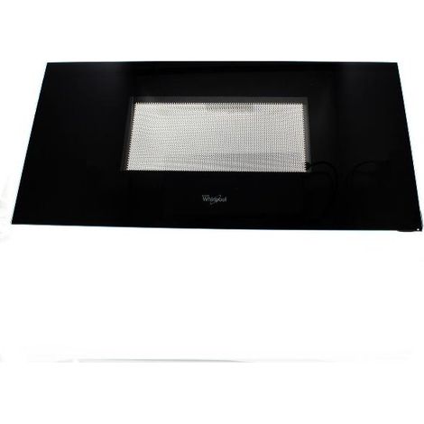 PORTE ASSEMBLEE INOX POUR MICRO ONDES WHIRLPOOL - 480120101496 (1/2)