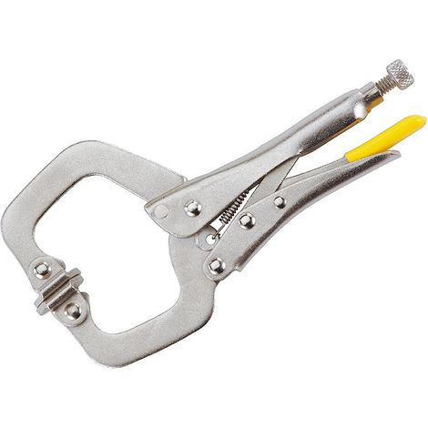 Stanley Locking C-Clamp Mole Grip with Swivel Tips 285 mm (1/3)