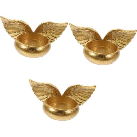 Lot De 3 Bougeoirs en Résine De Style Nordique pour Décoration De Banquet De Mariage (1/5)