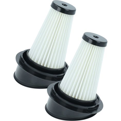 vhbw 2x filtro compatibile con Beko VRT 61821 VD, VRT 61921 VI aspirapolvere - filtro HEPA nero / bianco