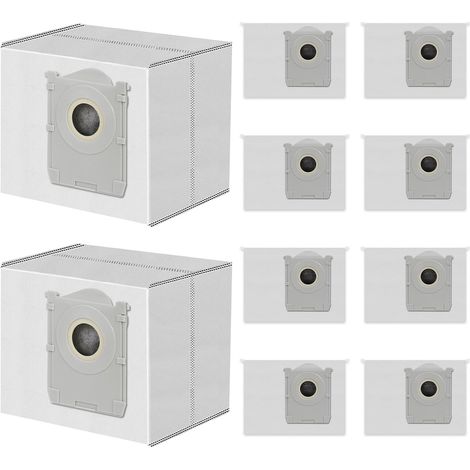 Bolsas para aspiradora X11 Pro para la aspiradora robot ECOVACS DEEBOT X11 PRO Omni, accesorios de bolsa de polvo de carbón activado, capacidad de 3 L, paquete de 10 bolsas de repuesto. (1/5)