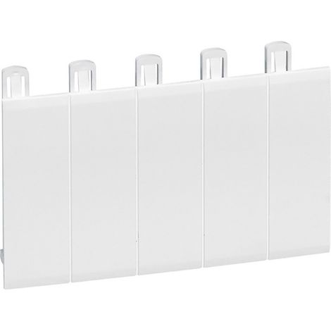 S modulare Endkappe 5-modulig weiß 001660