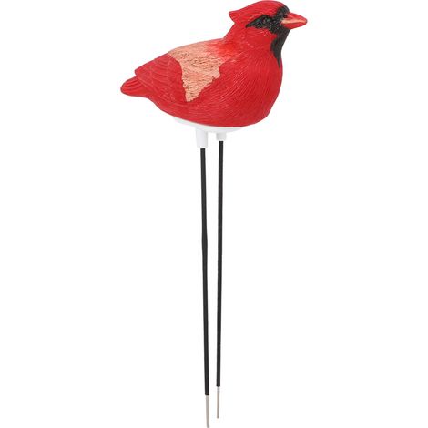 Humidimètre Sol Oiseau Capteur d'Humidité Alarme Lumineuse Design Décoratif Résine et Métal pour Jardin Intérieur Extérieur (1/5)