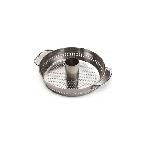 CRAFTED Geflügelhalter Gourmet BBQ System, Edelstahl