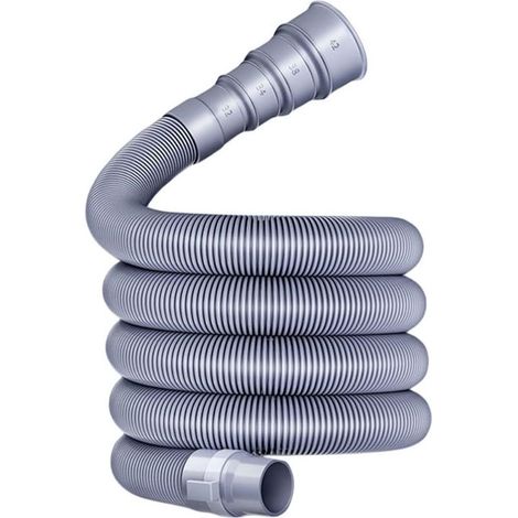 Tuyau de vidange pliable pour caravane avec adaptateur réglable, kit de tuyau d'évacuation pour camping-car, camping-car et remorque, accessoires de caravane (6 m) (1/5)