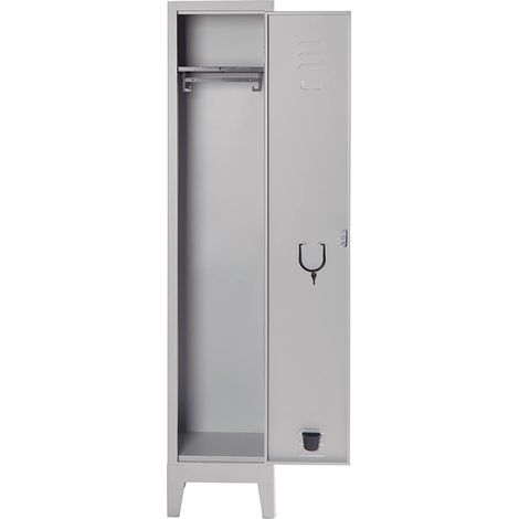 Armadio spogliatoio monoblocco tipo a tetto piano 36x33x180 cm chiave