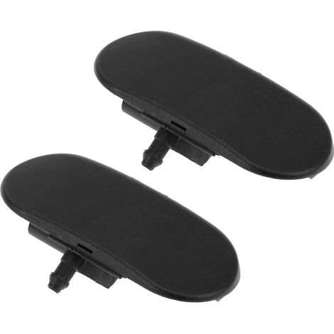2Pcs Washer Nozzle For A4 2002-2008 For S4 2004-2008 Front Windshield Spray Nozzles Washer Jets No.8E0955988B Plastic Black (1/5)