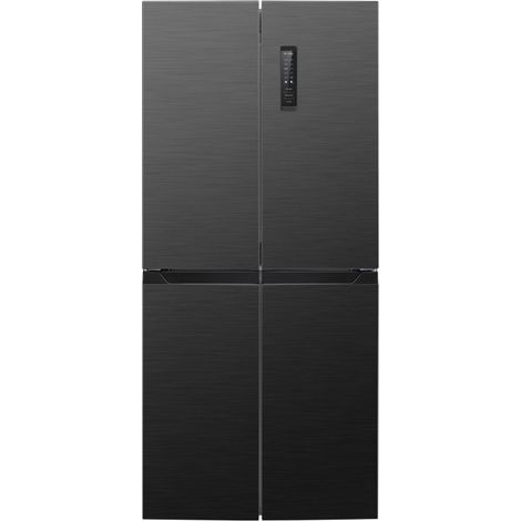 Réfrigérateur congélateur 362L 79cm – Total no frost – Système MultiAirflow – Écran LED tactile – KG7358NOIR – Bomann