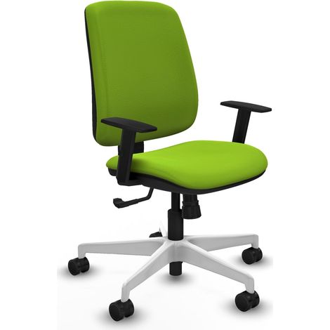 Silla de oficina piqueras y crespo Alares cuero sintético pistacho (1/2)